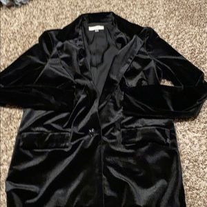 Black Velvet Blazer